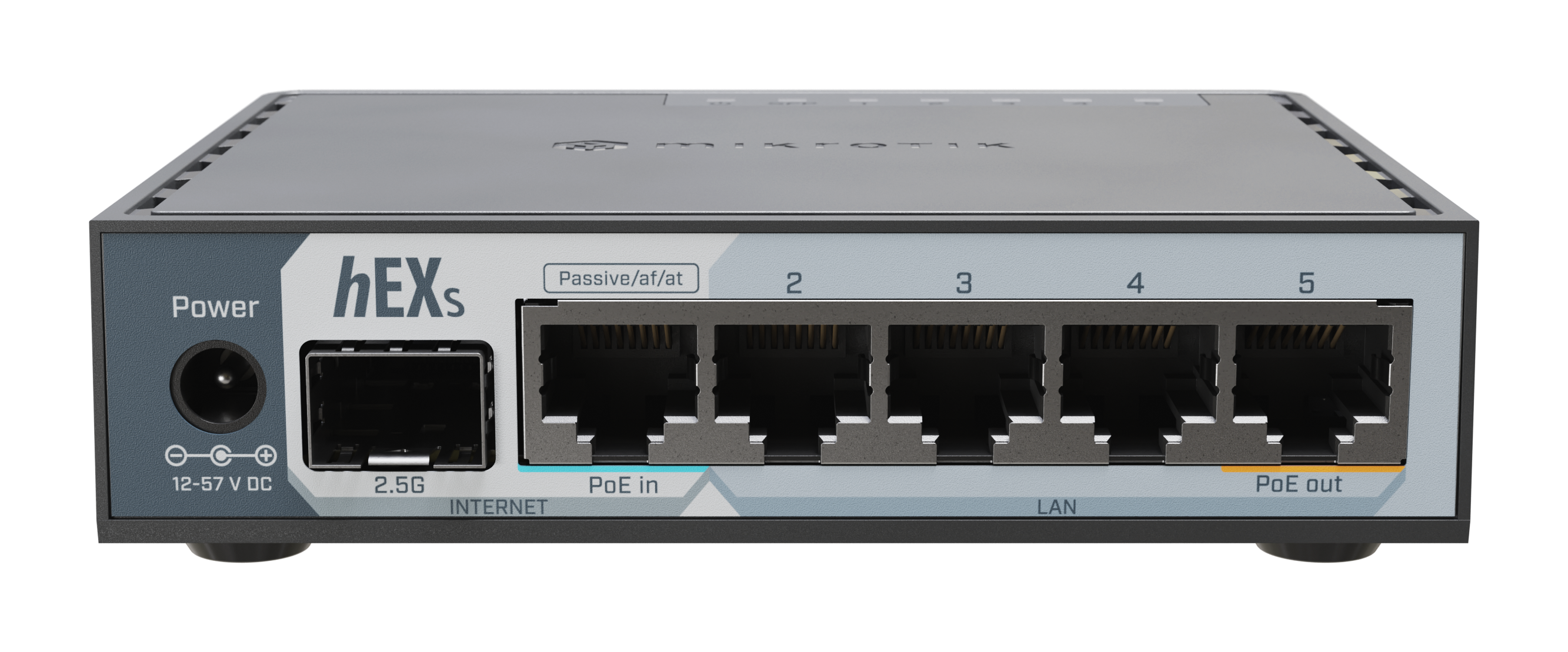 E60iUGS Mikrotik HEX S 5x2.5 Gigabit LAN,1xSFP + USB, L4