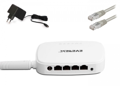 EVEREST-EWN-155 Everest EWN-155 Repeater+Access Point+Bridge 150Mbps Kablosuz Home Router