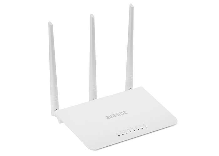 EVEREST-EWR-F303 Everest EWR-303 Kablosuz-N WPS + WISP+WDS 300 Mbps Repeater+Access Point+Bridge Kablosuz Router