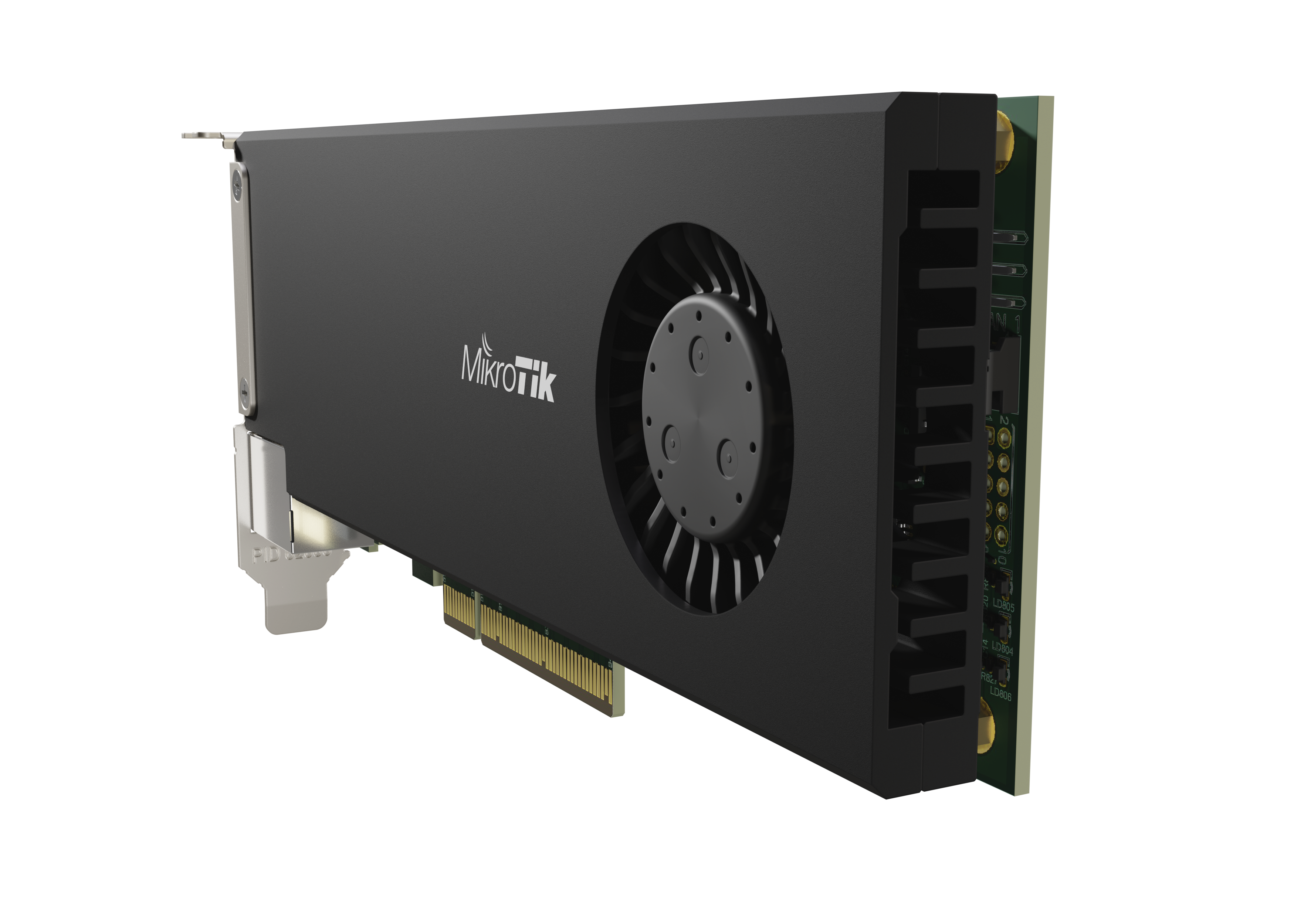 CCR2004-1G-2XS-PCIe CCR2004-1G-2XS-PCIe PCI-express card with RouterOS L6 Firewall / Router