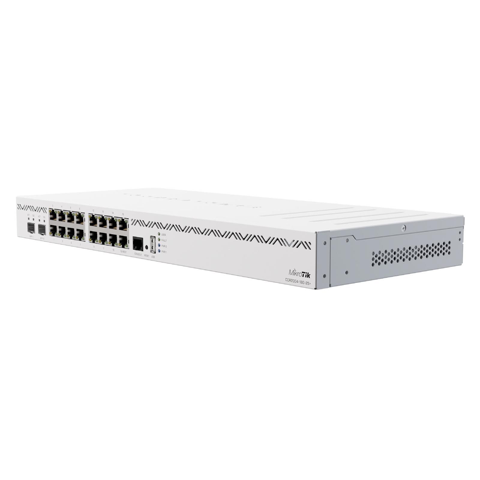 CCR2004-16G-2Splus Cloud Core Router CCR2004-16G-2S+ with RouterOS L6 license Firewall / Router
