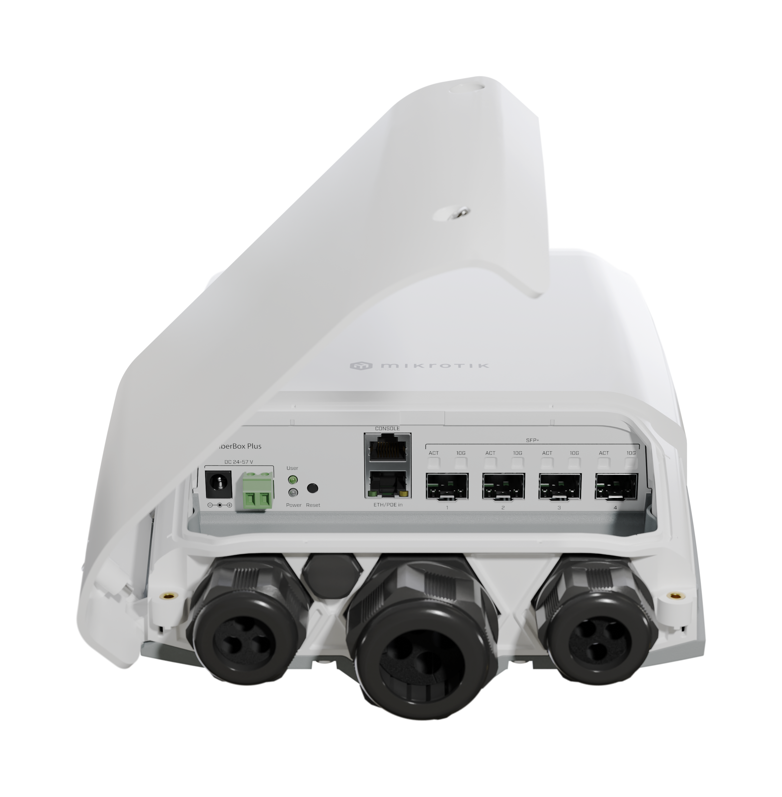 CRS305-1G-4SPlus-OUT Cloud Router Switch 305-1G-4S+OUT (RouterOS L5) 4xSFP+ 10G 1xEth Outdoor