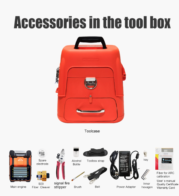 WN-S09-SIGNALFIRE-AI-9 Signal Fire Ai 9 Active Fiber Füzyon Ek Kaynak Cıhazı
