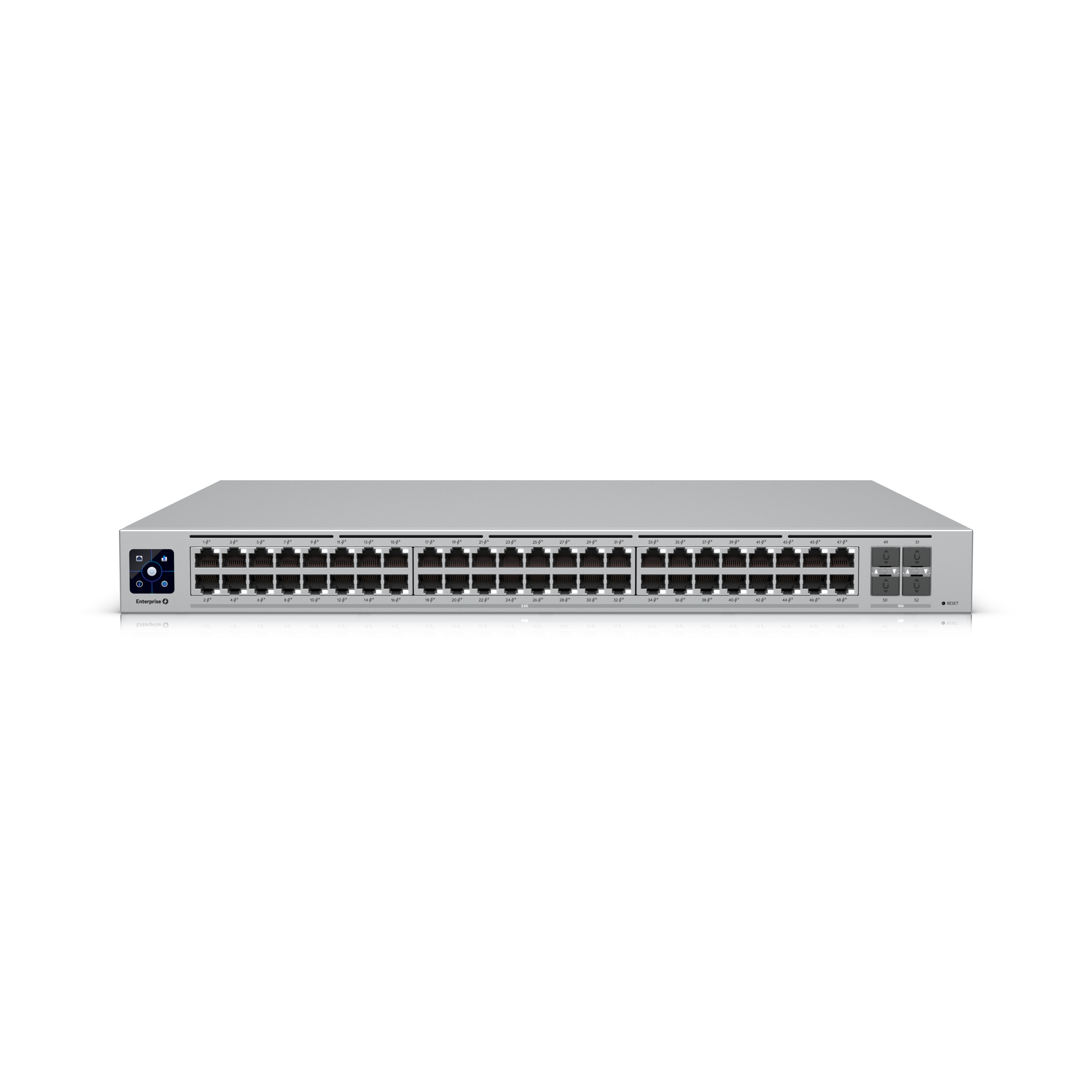 USW-Enterprise-48-PoE UniFi 48 port 2.5GbE POE switch with SFP+ uplink