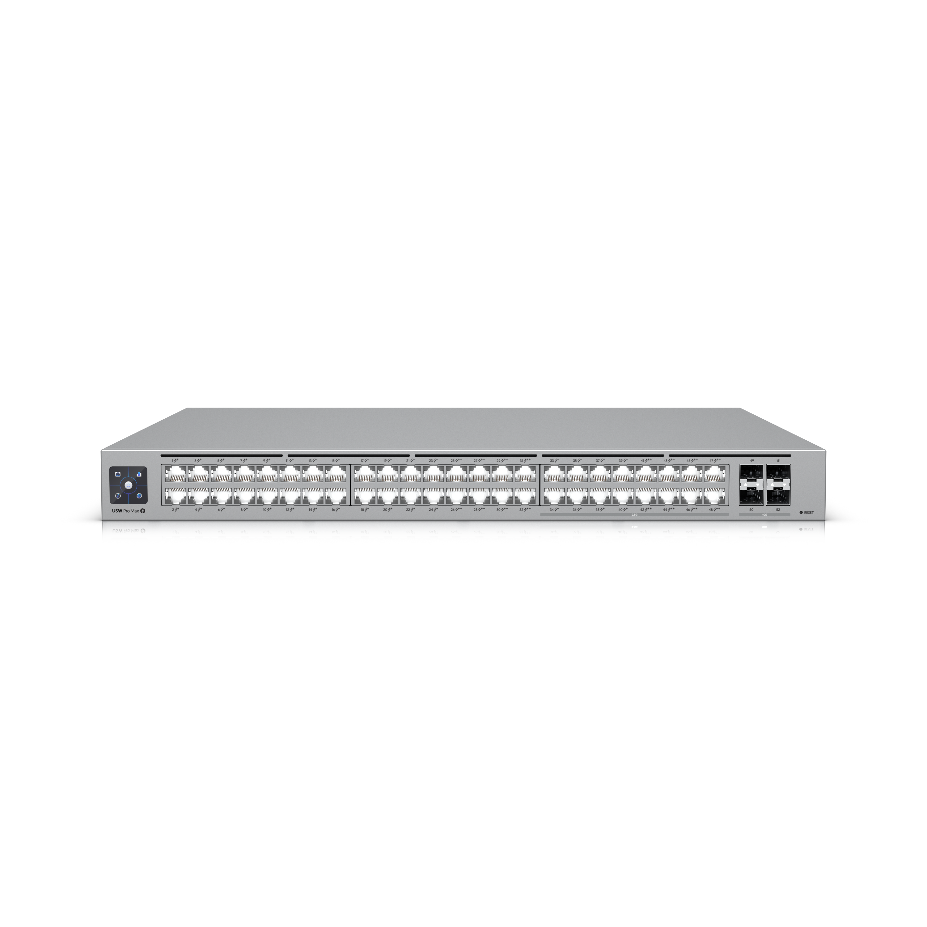 USW-PRO-MAX-48-POE Unifi 48 PORT MULTİ-GİGABİT POE++ SWİTCH