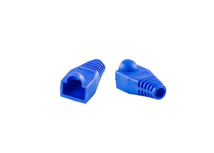 WINET-RJ45-KILIF-MAVI RJ45 CAT6 YENİ NESİL RENKLI KILIF 100LU PAKET